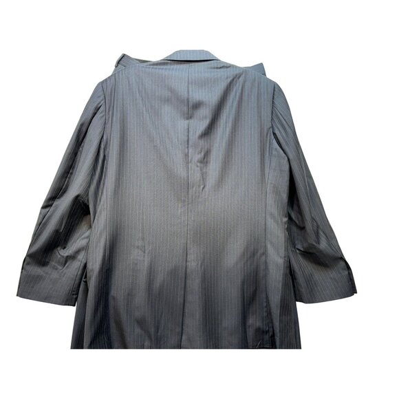 Jos. A. Bank Signature Collection Mens Pinstripe Wool Suit R41Navy Blue - Picture 8 of 16